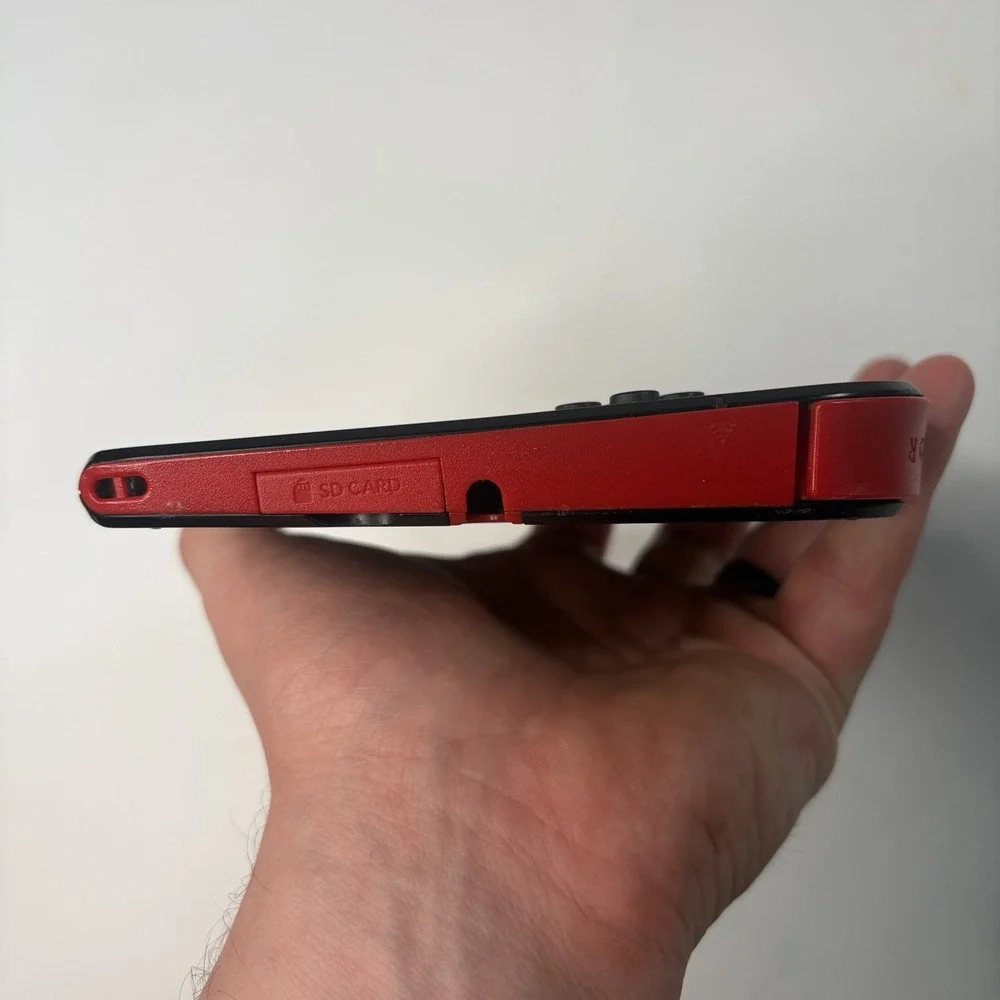 2 Nintendo 2DS Console Black / Red Crimson Slate Model Untested For Parts Set
